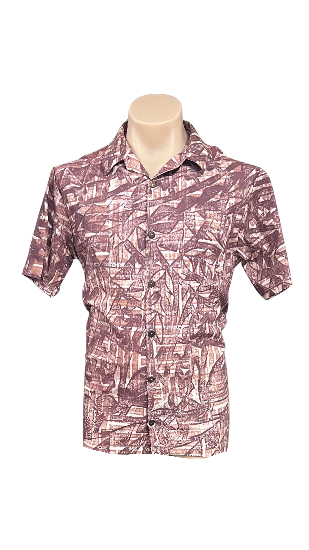 Brown Island Couples Set Dress Size 20 & Shirt XL