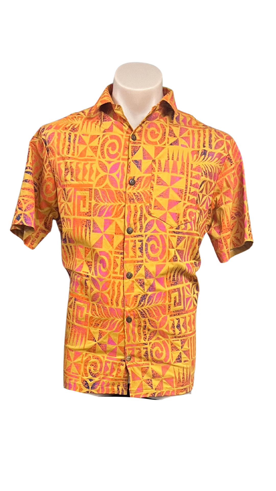 Yellow Island Couples Set Dress Size 20 & Shirt 2XL