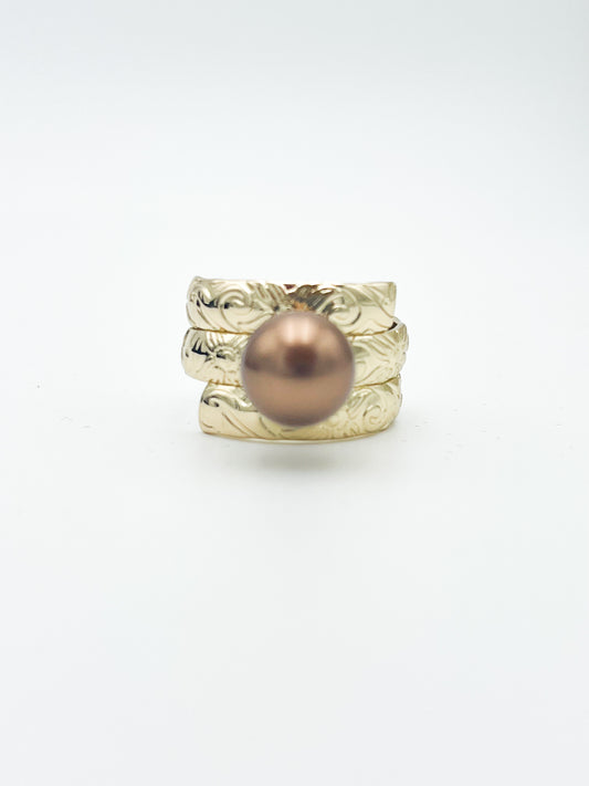 Brown Pearl Swirl