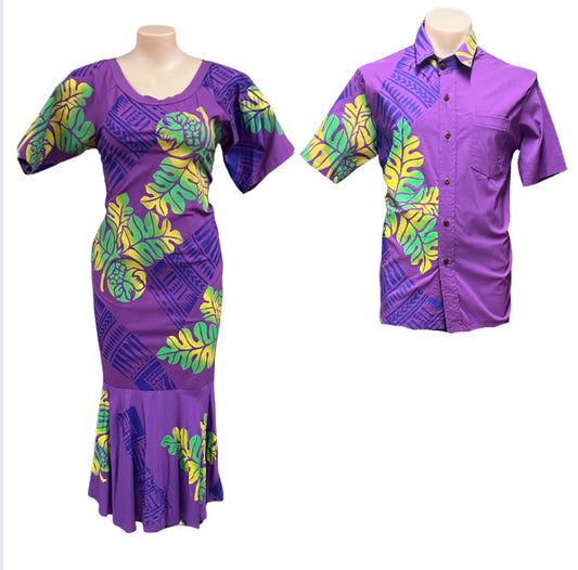 Couple Set Dress 18 & Shirt XL