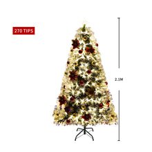 Load image into Gallery viewer, Santaco Christmas Tree 2.1M 7Ft Xmas Decorations Fibre Optic Multicolour Lights
