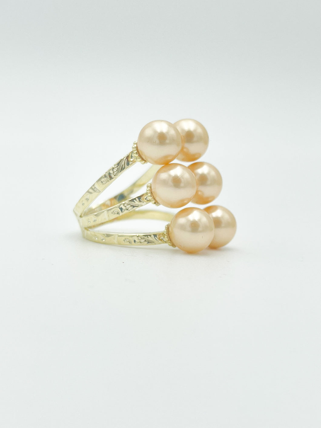 Champagne Pearl Ring